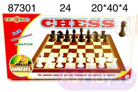 87301 Шахматы в ассортименте, 24 шт в кор.  87301