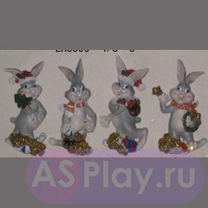 41906 NX25785 (12-288) Кролик - магнит 4.5-2-7.5 см