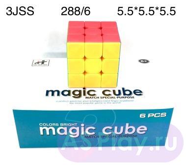 3JSS Кубик рубик 6 шт в блоке,48 блоке в кор. 3JSS